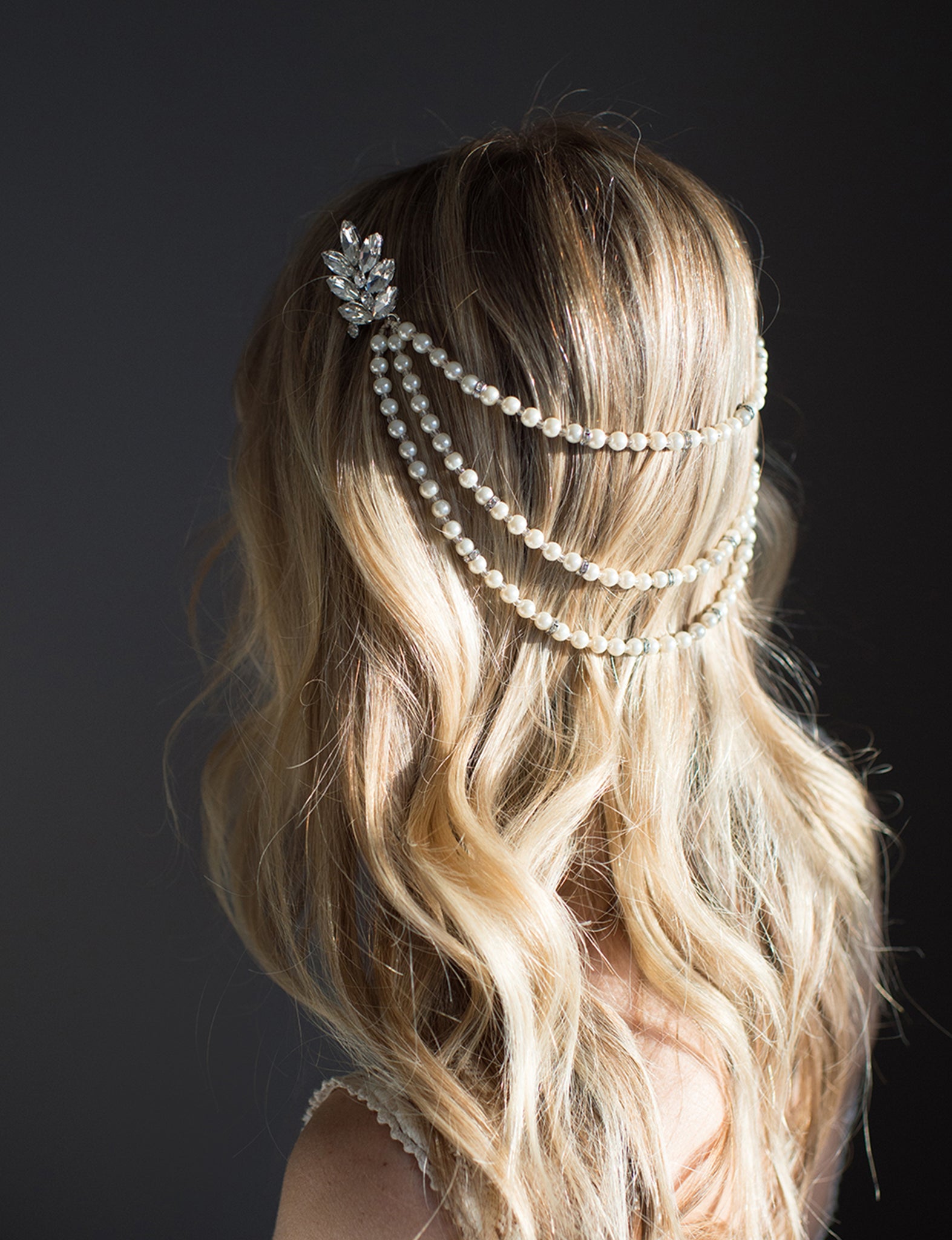 Pearl Hair Pins, Pearl Hair Chain, Princess Hair Accessories, Gold Hair  Chain, Pearl Headpiece, Bridal Hair, for Wedding Daily Accessories 